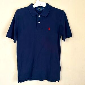 Boy’s Polo Shirt in Navy. Size M (10-12) Used once.